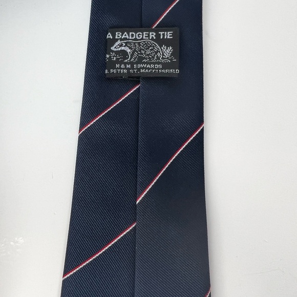 A Badger Tie by N&M Edwards Macclesfield Made In England - Picture 4 of 5